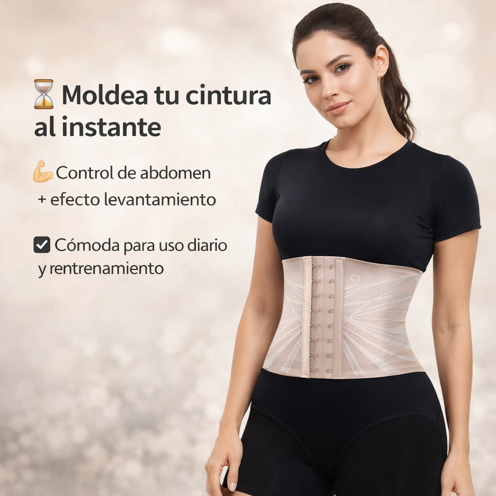 Faja Moldea y  Levante Pro - Control Abdominal + EfectoPush + Uso Diario