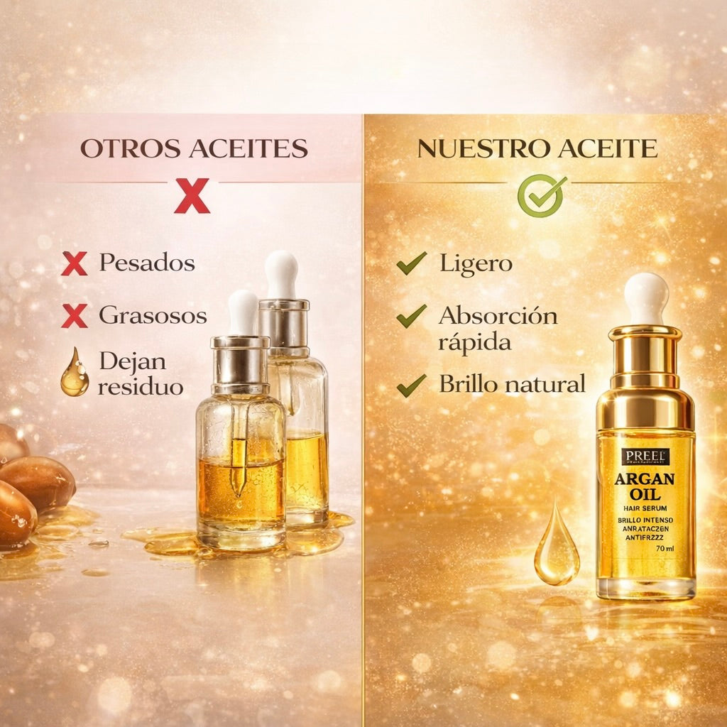 HAIR SERUM ARGÁN OIL PREMIUN- Adiós Frizz.