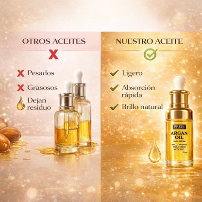 HAIR SERUM ARGÁN OIL PREMIUN- Adiós Frizz.