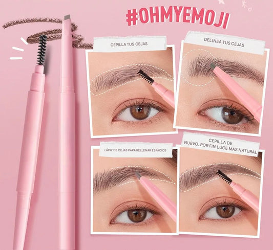 Lápiz 2 en 1 para cejas INSTA FILL