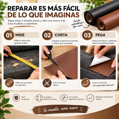 RenovaFix™ — Parche Autoadhesivo Tipo Cuero