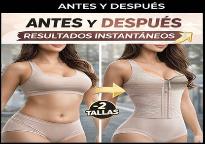 Faja Moldea y  Levante Pro - Control Abdominal + EfectoPush + Uso Diario