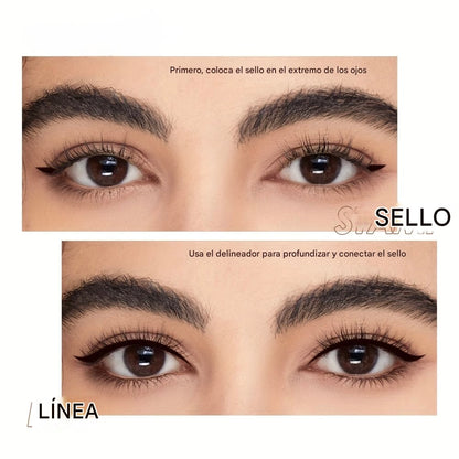 Delineador Doble Punta Giratorio 2 en 1- Perfecto en Segundos ✨