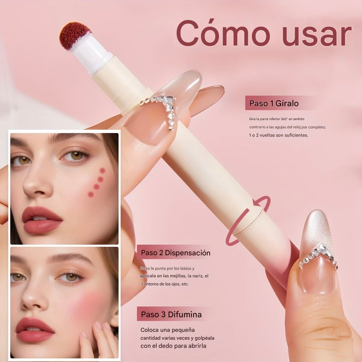 💄 LABIAL EN POLVO EFECTO MATE – Suavidad Glaseada & Larga Duración