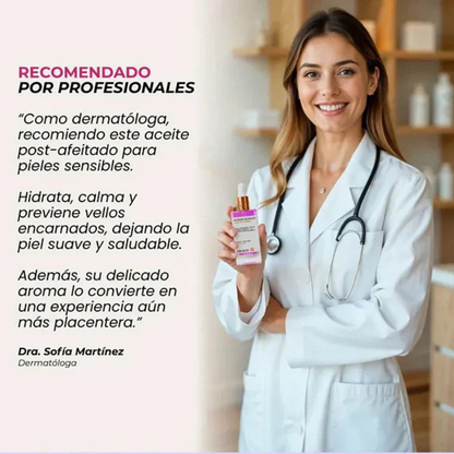 ACEITE TRULY DESPUÉS  DEL AFEITADO,  CON AROMA  A FRESA Y VAINILLA💜