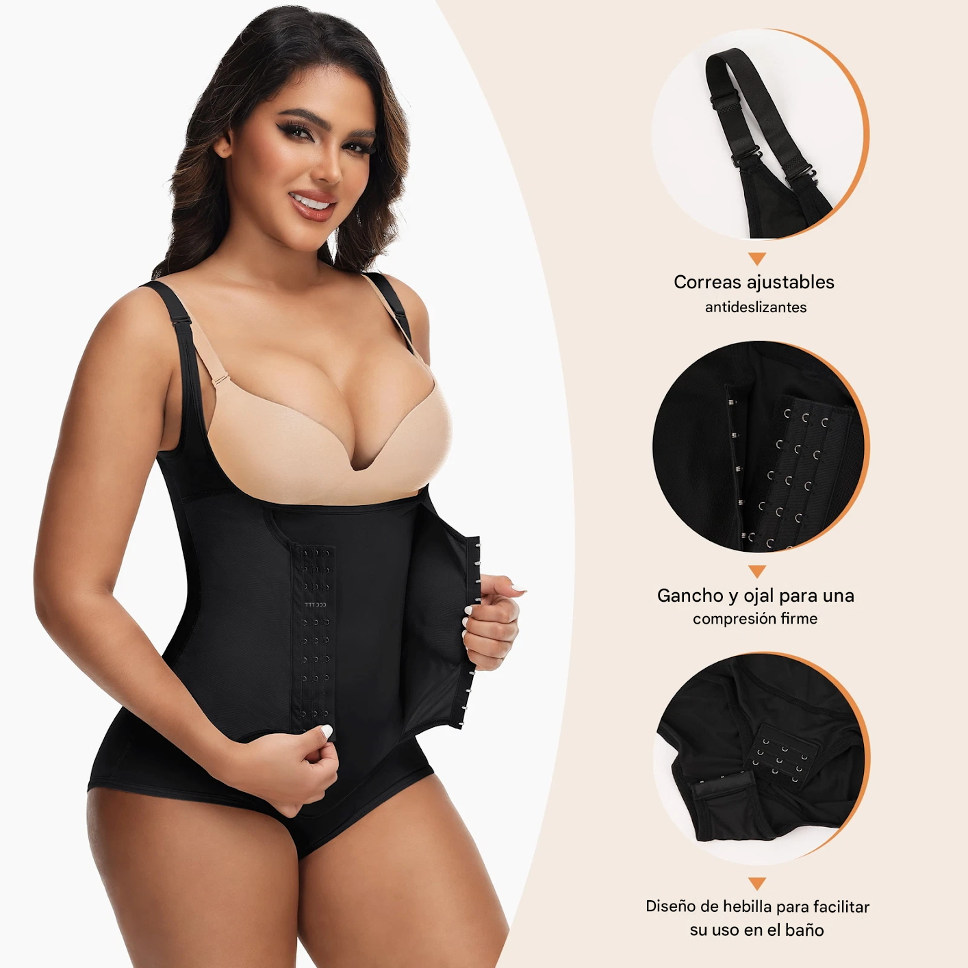 SnatchFit Bodysuit ✨ Faja Moldeadora Reductora de Alta Compresión
