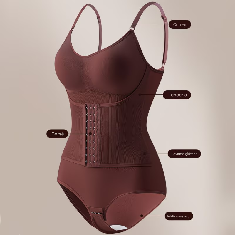 SnatchFit Bodysuit ✨ Faja Moldeadora Reductora de Alta Compresión