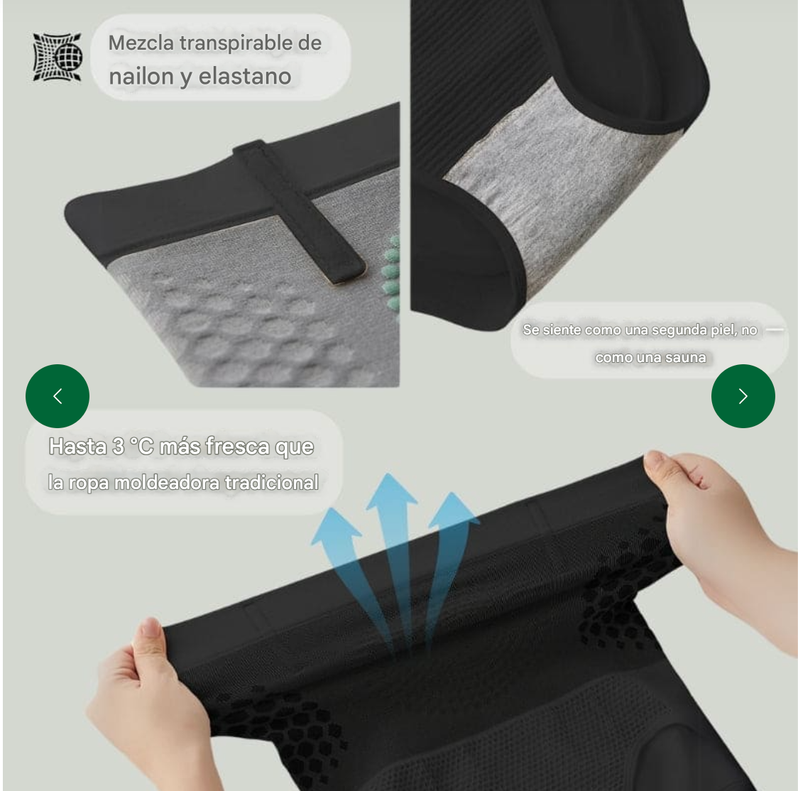 Faja Moldea y  Levante Pro - Control Abdominal + EfectoPush + Uso Diario